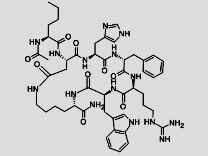 Melanotan 2 information and peptide structure