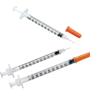 5x Insulin Syringe 1ml